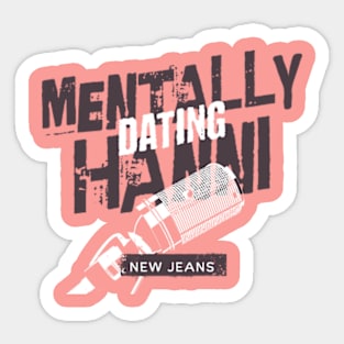 New Jeans newjeans mentally dating Hanni bunny tokki | Morcaworks Sticker